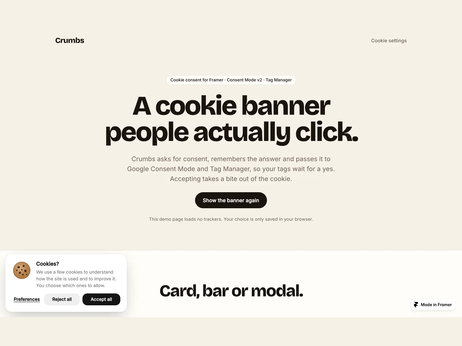 Crumbs preview 1