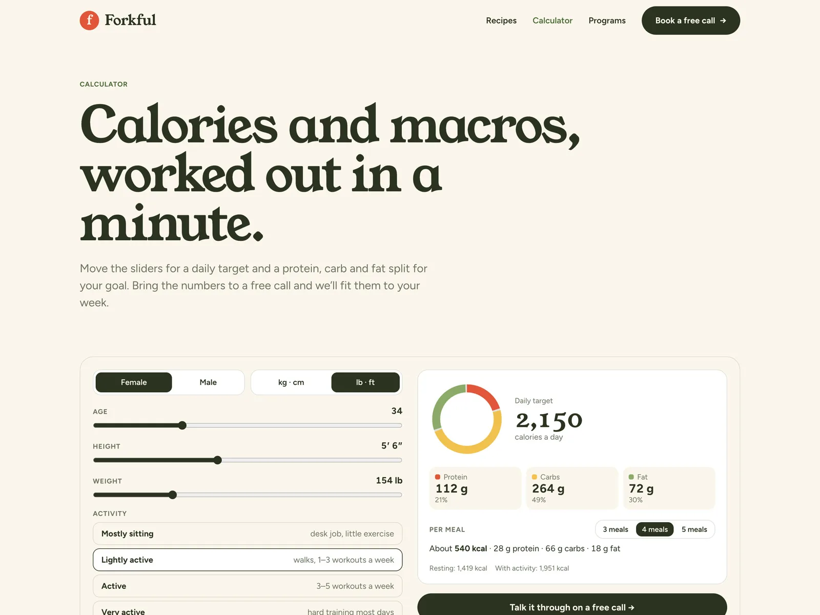 Forkful preview 2