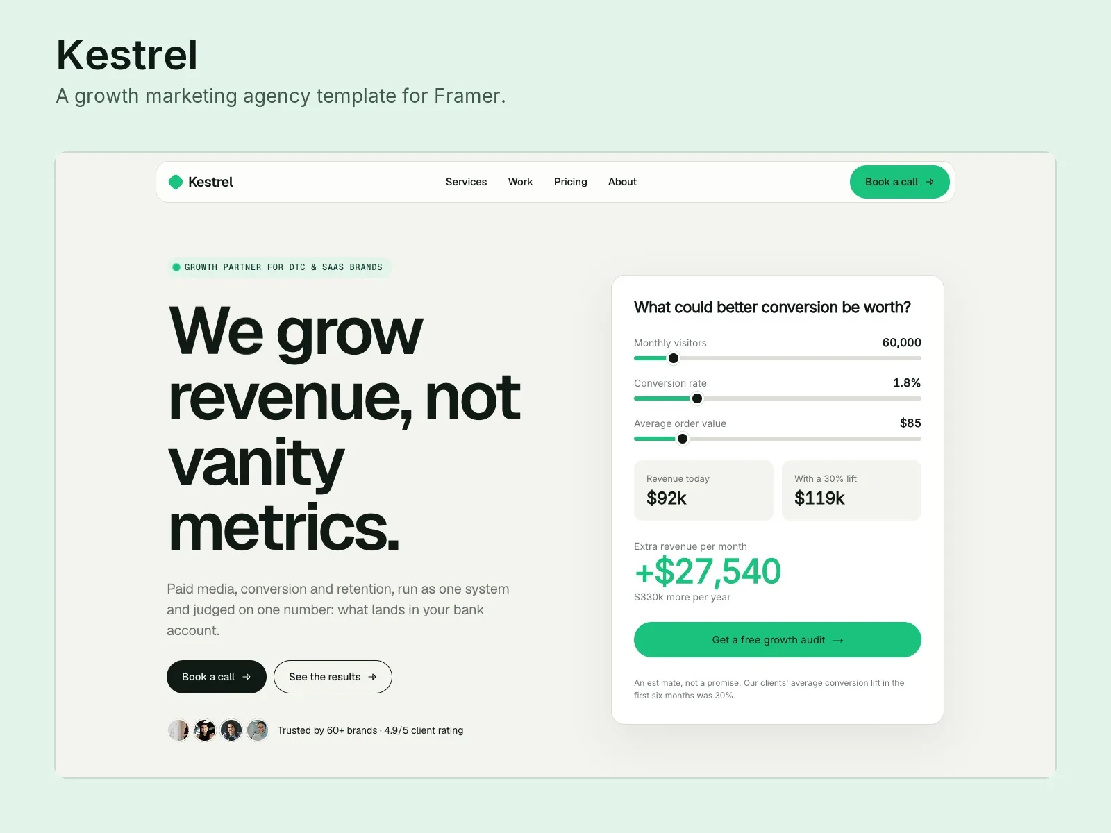 Kestrel Growth preview