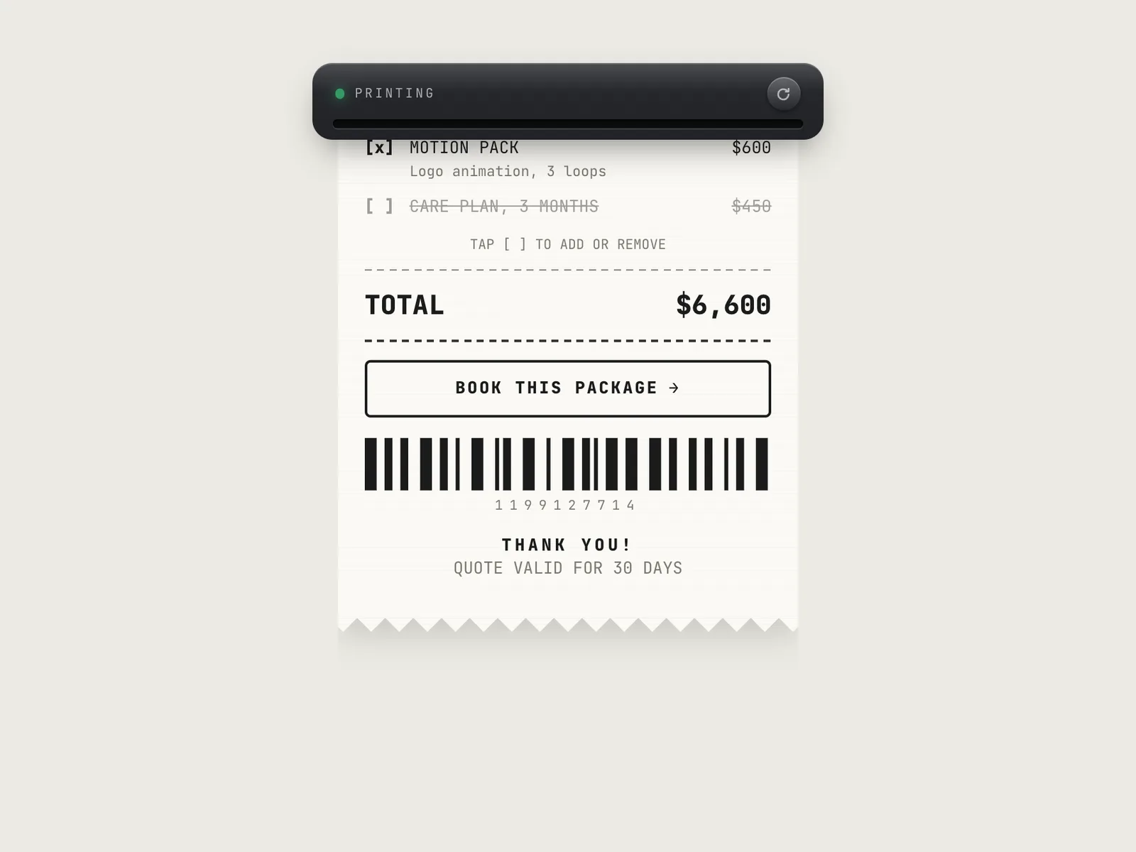 Receipt preview 4