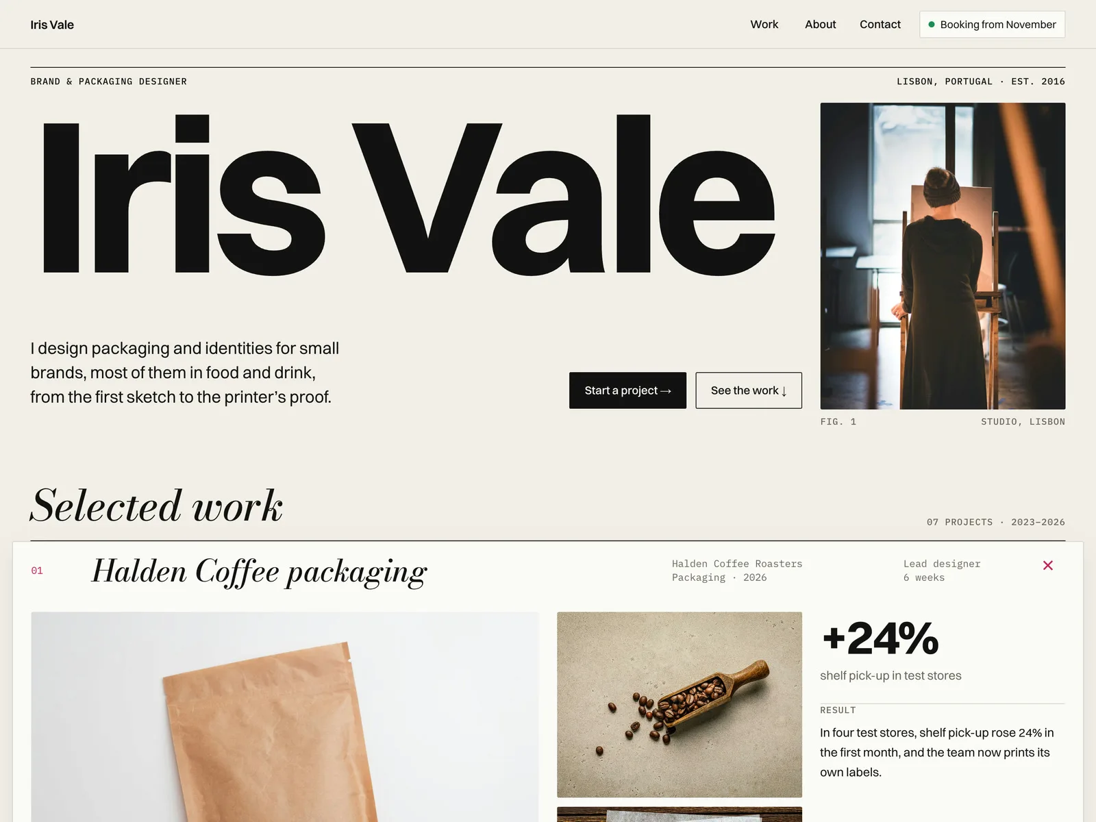 Tearsheet preview 1