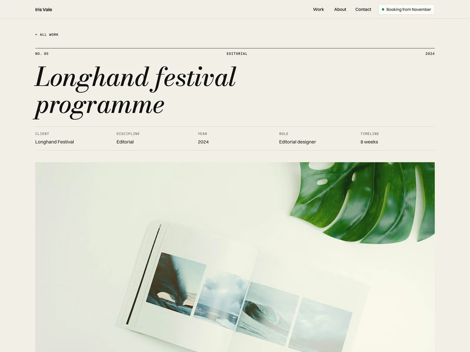 Tearsheet preview 3