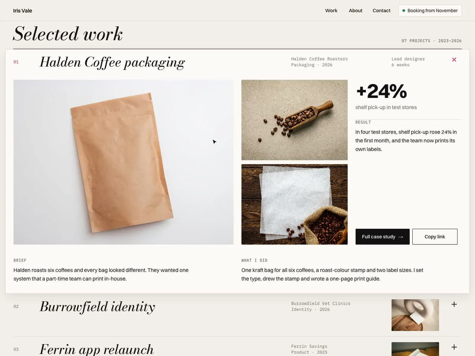 Tearsheet preview 7